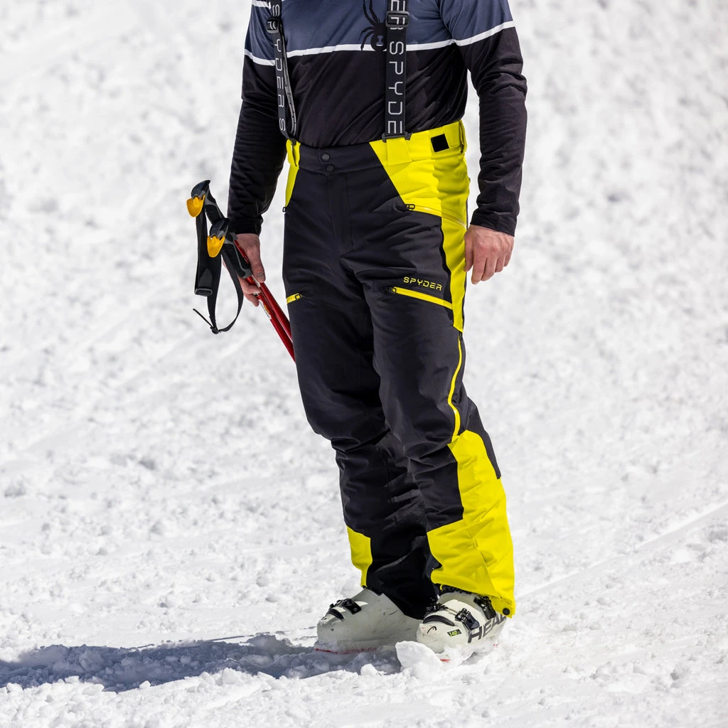 Spyder Mens Propulsion - Black Citron 1 Spyder Mens Propulsion - Black Citron