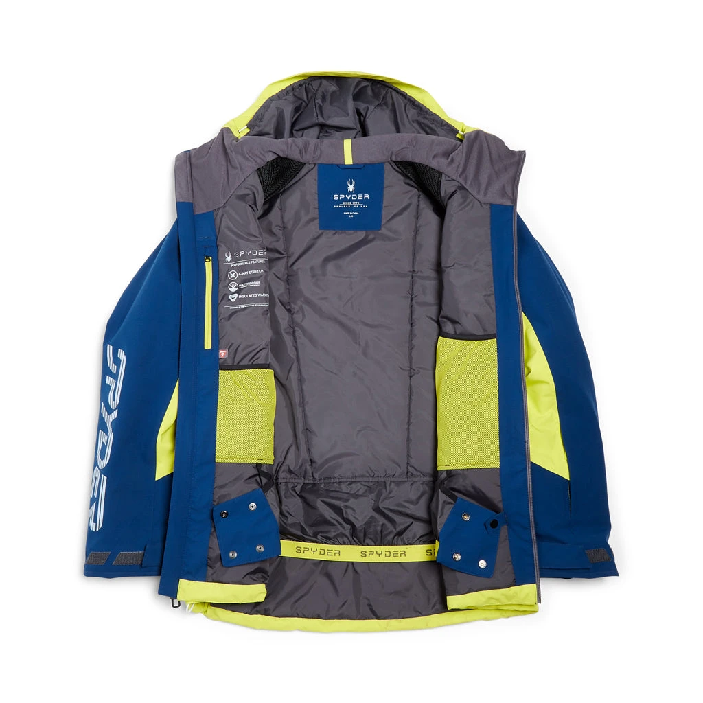 Spyder Mens Anthem - Abyss Citron 5 Spyder Mens Anthem - Abyss Citron - Image 5