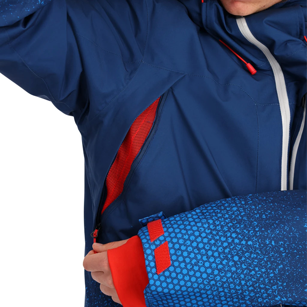 Spyder Mens Anthem - Faded Geo Collegiate 6 Spyder Mens Anthem - Faded Geo Collegiate - Image 6