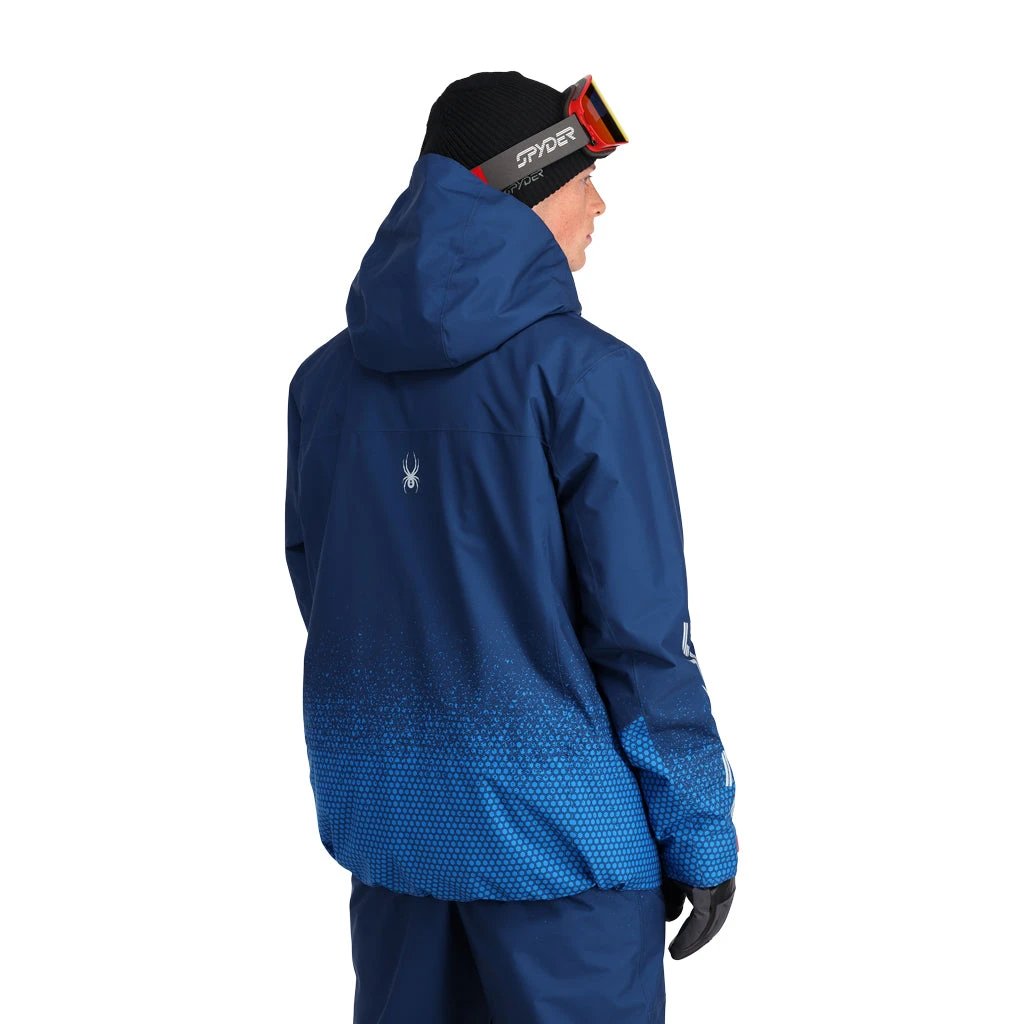 Spyder Mens Anthem - Faded Geo Collegiate 3 Spyder Mens Anthem - Faded Geo Collegiate - Image 3