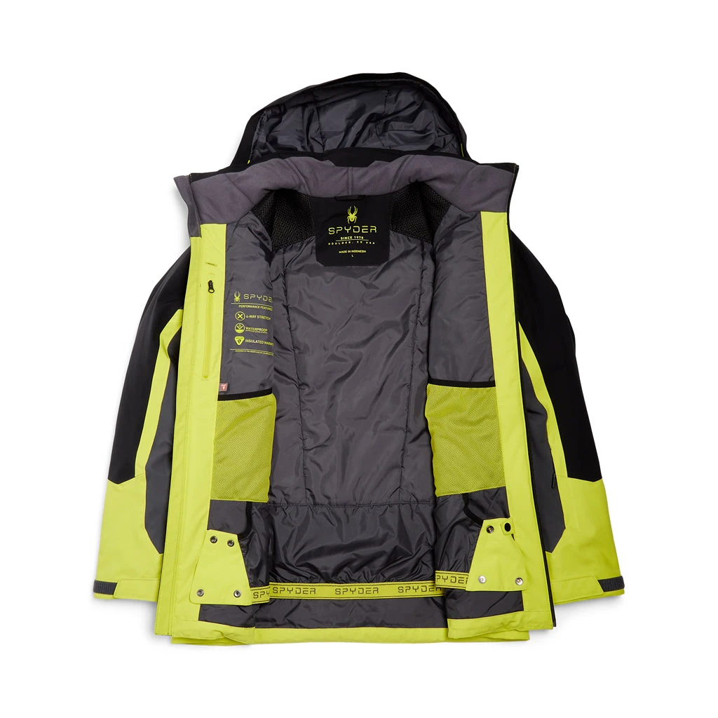 Spyder Mens Seventy Eight - Black Citron 5 Spyder Mens Seventy Eight - Black Citron - Image 5