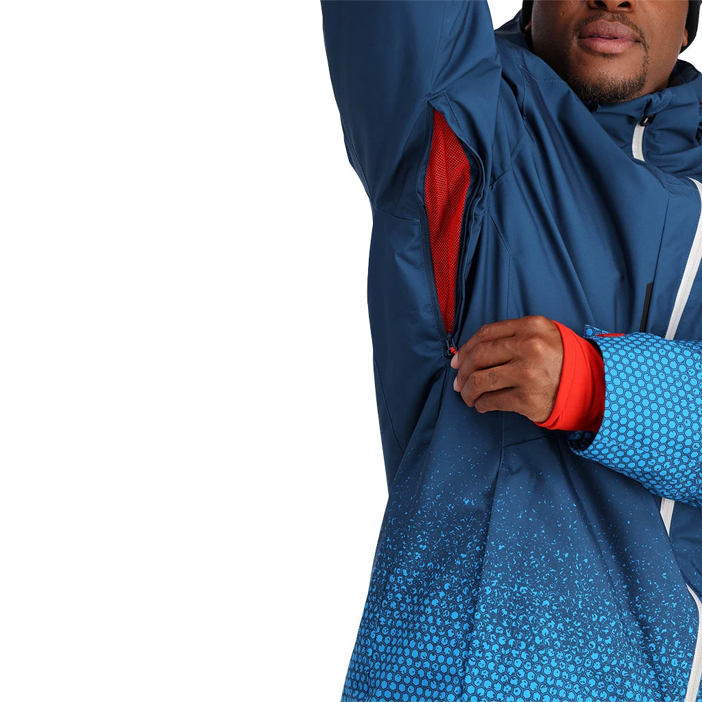 Spyder Mens Primer - Faded Geo Collegiate 6 Spyder Mens Primer - Faded Geo Collegiate - Image 6