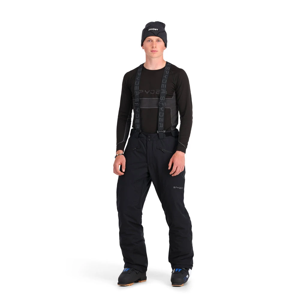 Spyder Mens Sentinel Regular Fit - Black 3 Spyder Mens Sentinel Regular Fit - Black - Image 3