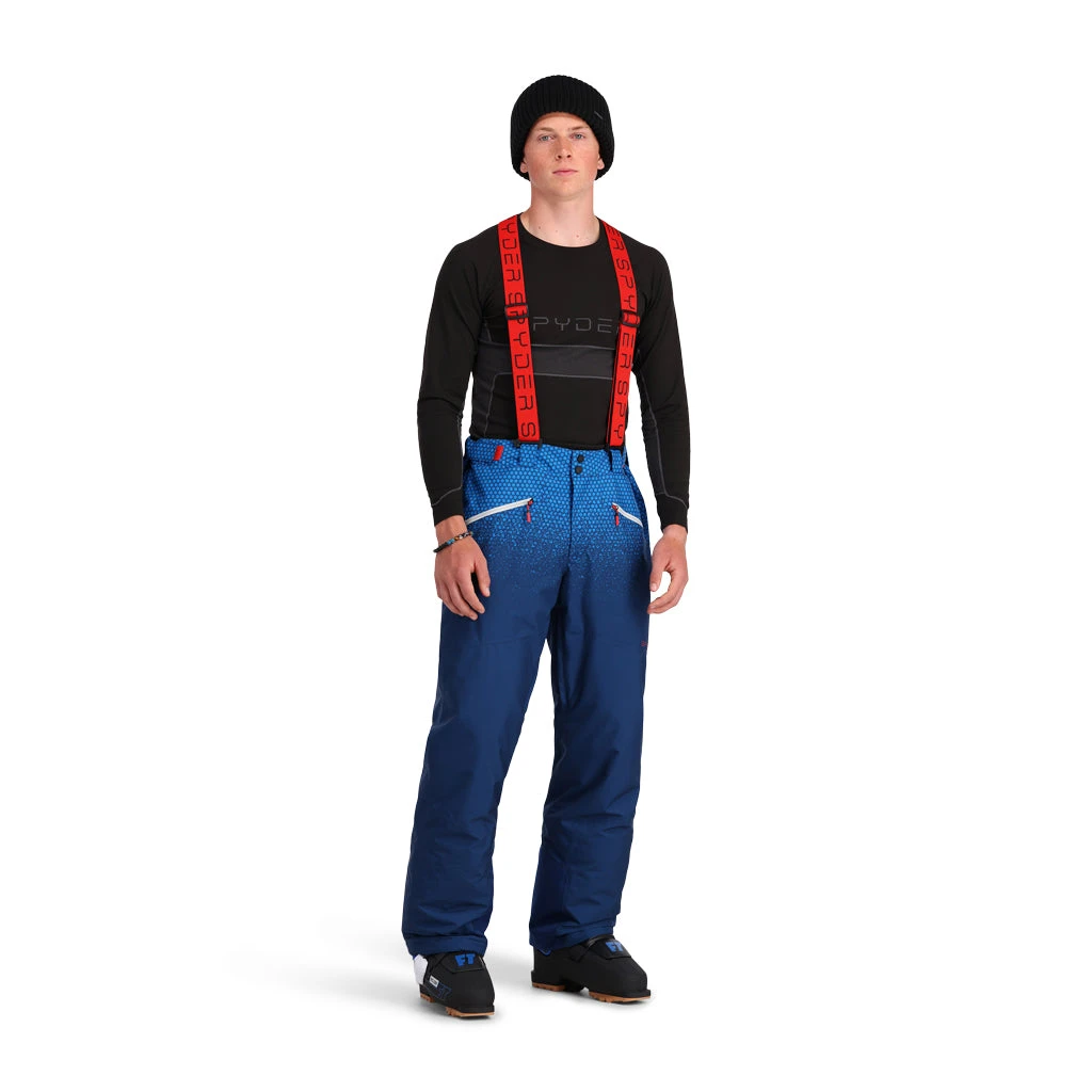 Spyder Mens Sentinel Tailored Fit - Faded Geo Collegiate 3 Spyder Mens Sentinel Tailored Fit - Faded Geo Collegiate - Image 3