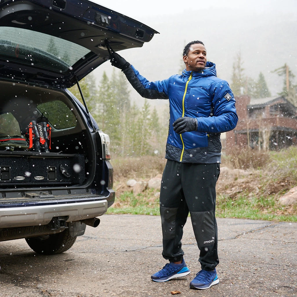 Spyder Mens Leader Graphene Hooded - Abyss Citron 1 Spyder Mens Leader Graphene Hooded - Abyss Citron