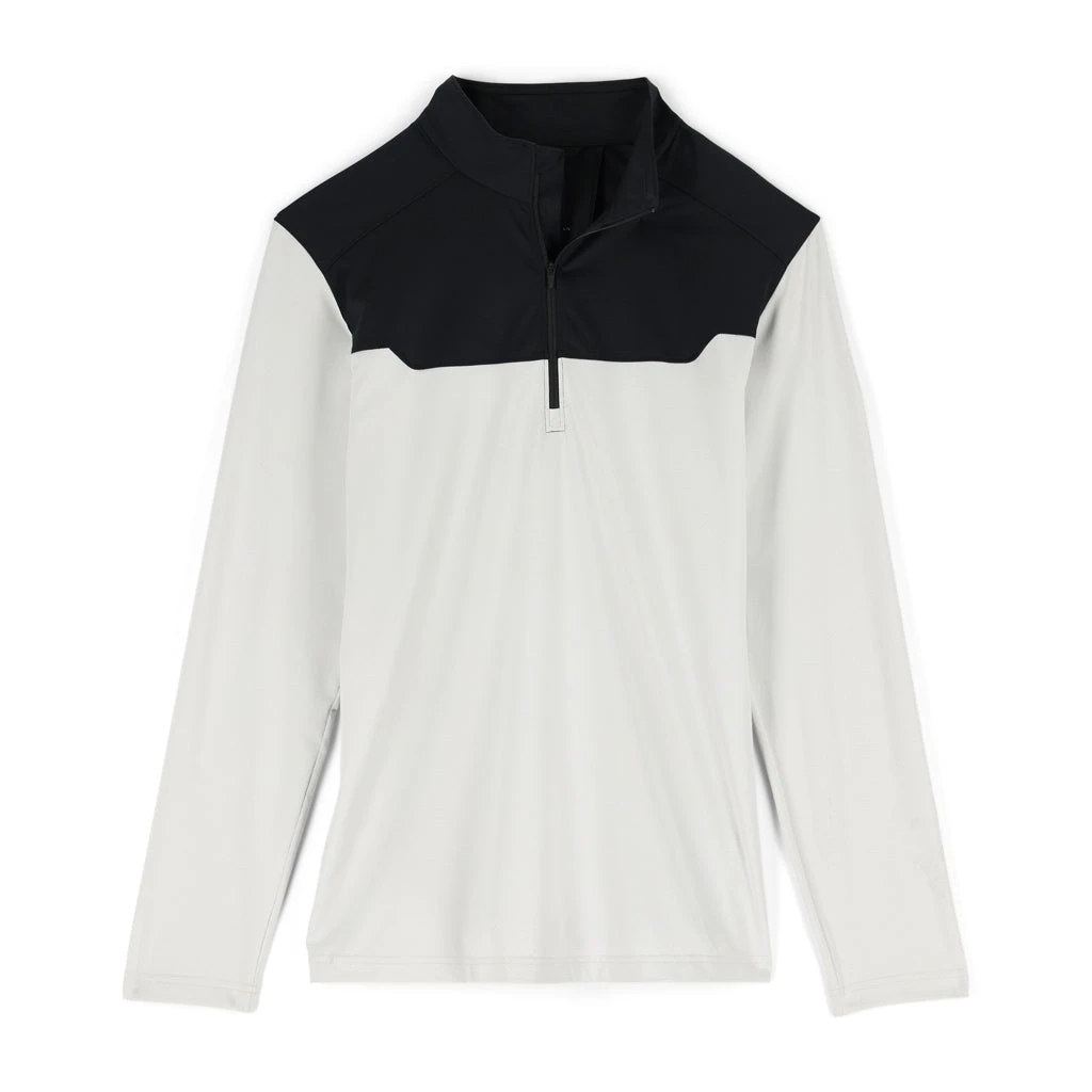 Spyder Mens Leader Graphene Half Zip - Glacier 1 Spyder Mens Leader Graphene Half Zip - Glacier