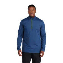 Spyder Mens Leader Graphene Half Zip - Abyss Citron 7 Spyder Mens Leader Graphene Half Zip - Abyss Citron -Spyder 221302 417 1 mniscn