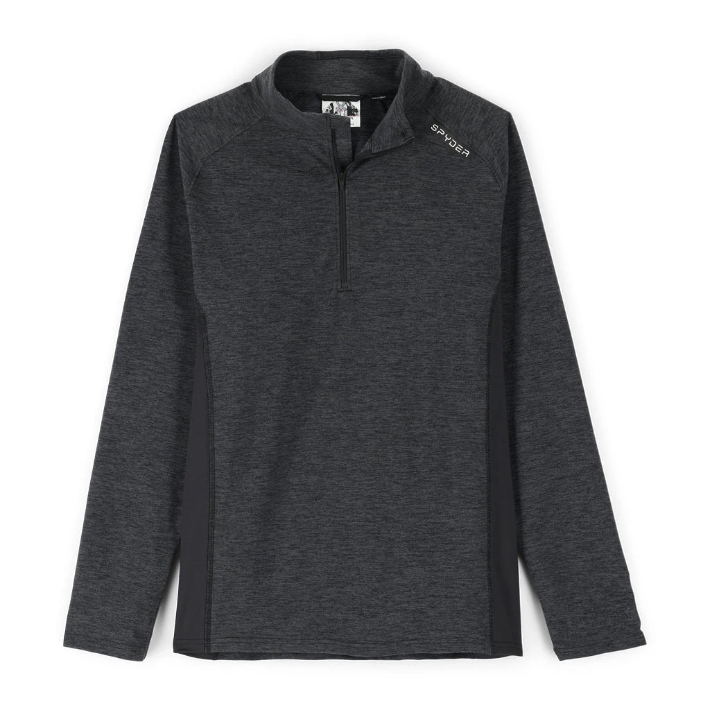 Spyder Mens Accord Half Zip - Black 1 Spyder Mens Accord Half Zip - Black