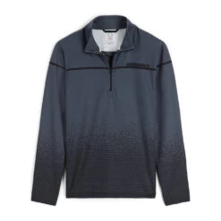 Spyder Mens Spirit Of '78 Half Zip - Faded Geo Ebony