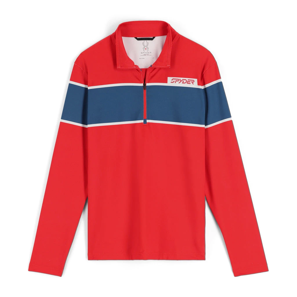 Spyder Mens Spirit Of '78 Half Zip - Volcano 1 Spyder Mens Spirit Of '78 Half Zip - Volcano