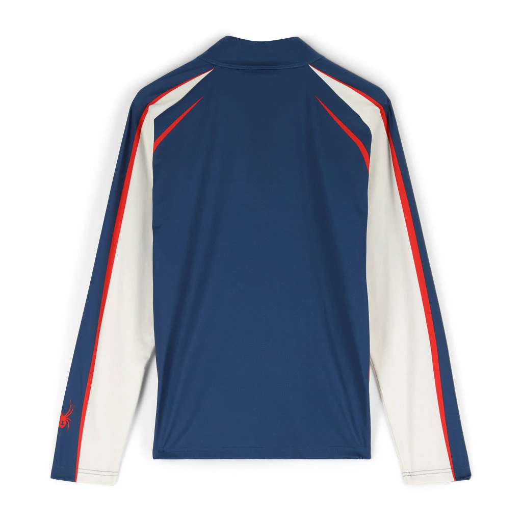 Spyder Mens Throwback Half Zip - Abyss 2 Spyder Mens Throwback Half Zip - Abyss - Image 2