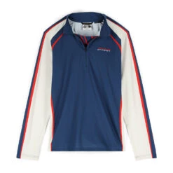 Spyder Mens Throwback Half Zip - Abyss