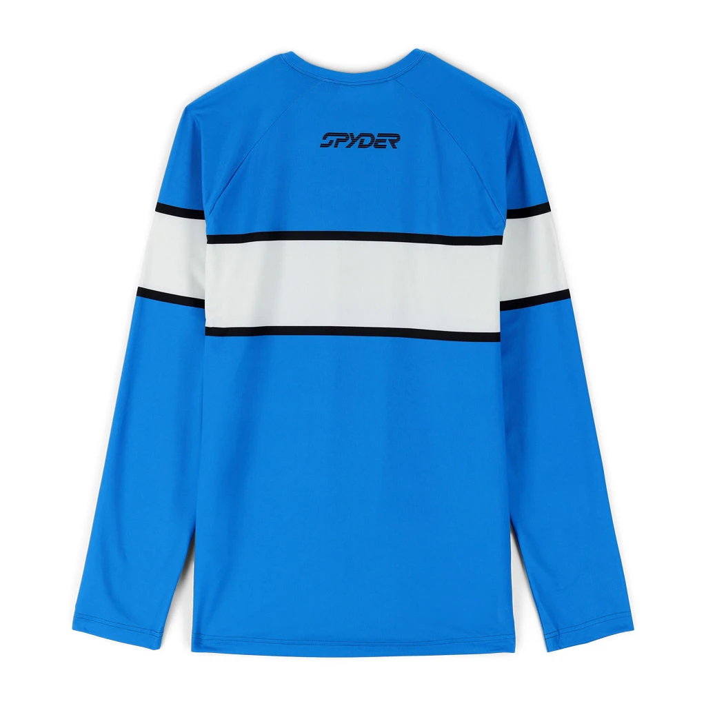 Spyder Mens Pump Long Sleeve Crew Neck - Collegiate 2 Spyder Mens Pump Long Sleeve Crew Neck - Collegiate - Image 2