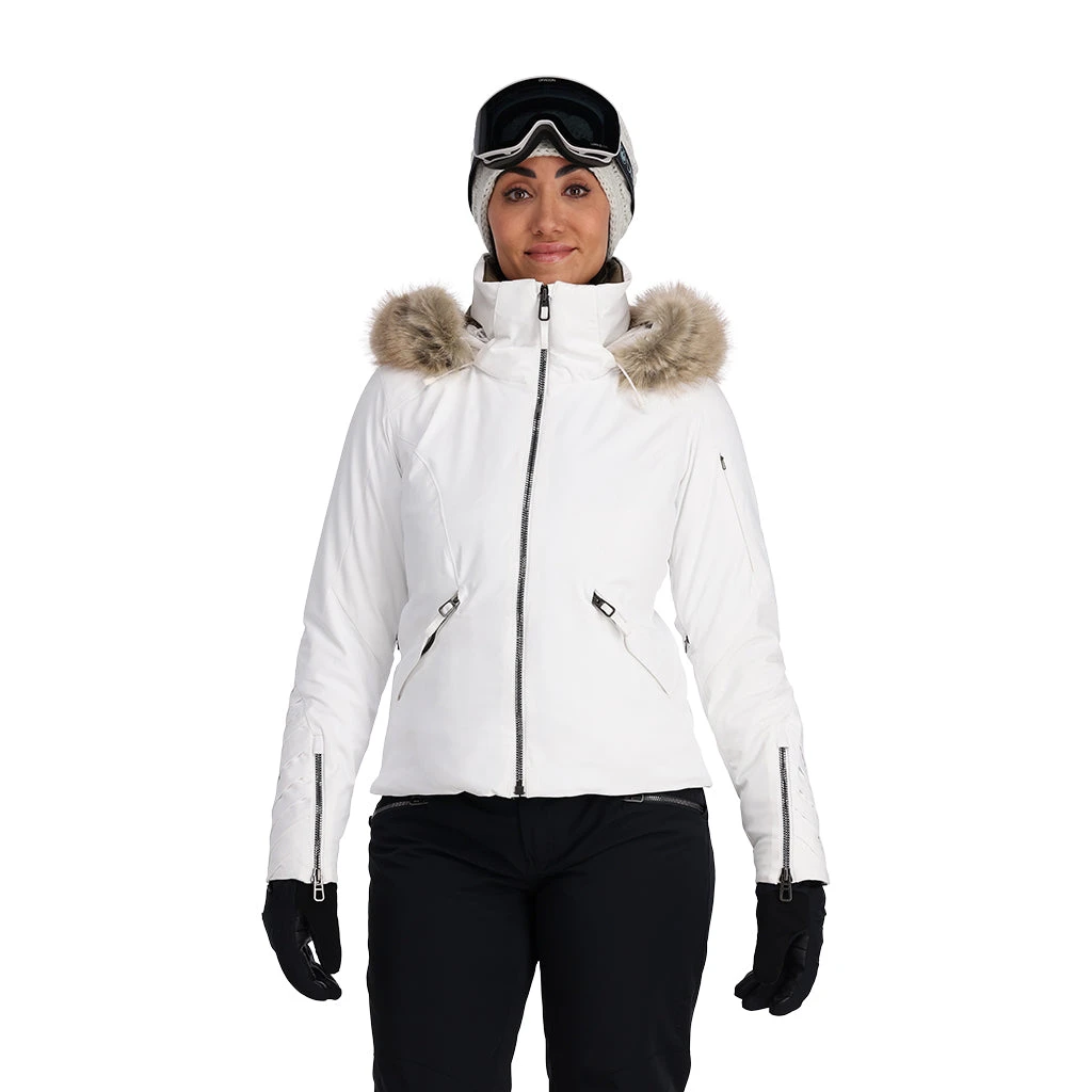 Spyder Womens Pinnacle - White 2 Spyder Womens Pinnacle - White - Image 2