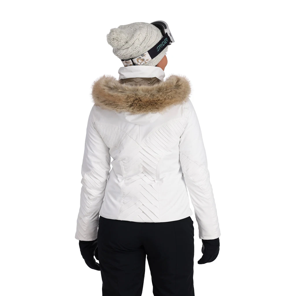 Spyder Womens Pinnacle - White 3 Spyder Womens Pinnacle - White - Image 3