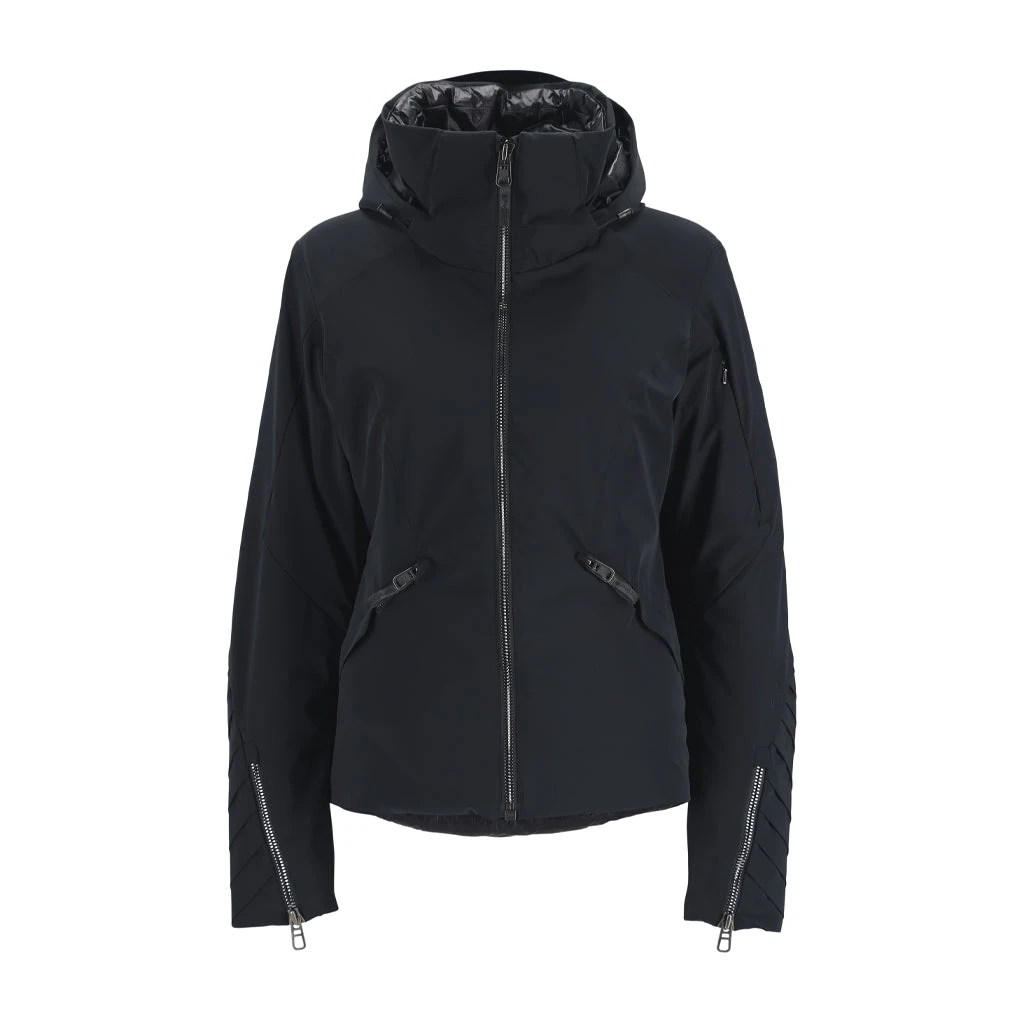 Spyder Womens Pinnacle No Faux Fur - Black 1 Spyder Womens Pinnacle No Faux Fur - Black