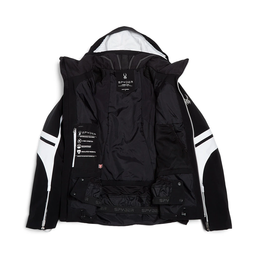 Spyder Womens Poise - Black 8 Spyder Womens Poise - Black - Image 8