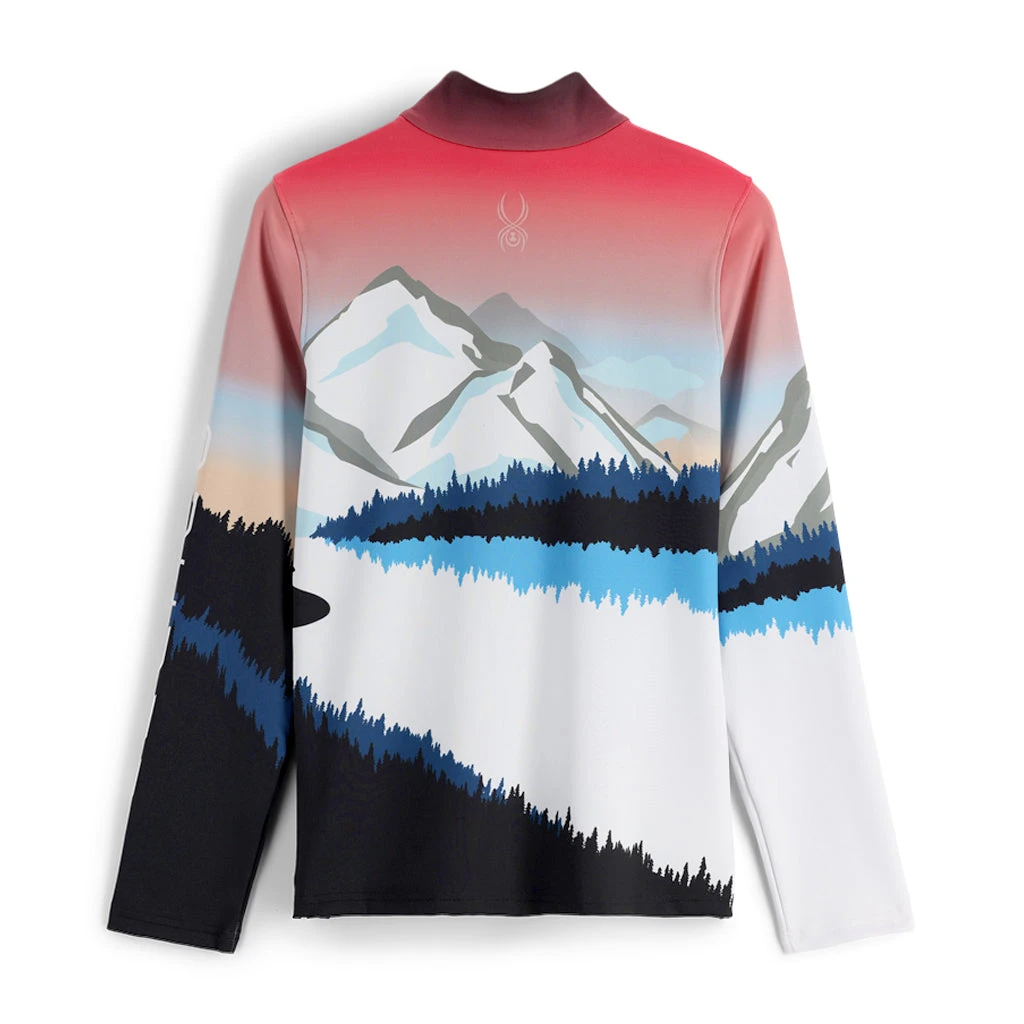 Spyder Womens Sundowner Half Zip - Tropic 2 Spyder Womens Sundowner Half Zip - Tropic - Image 2