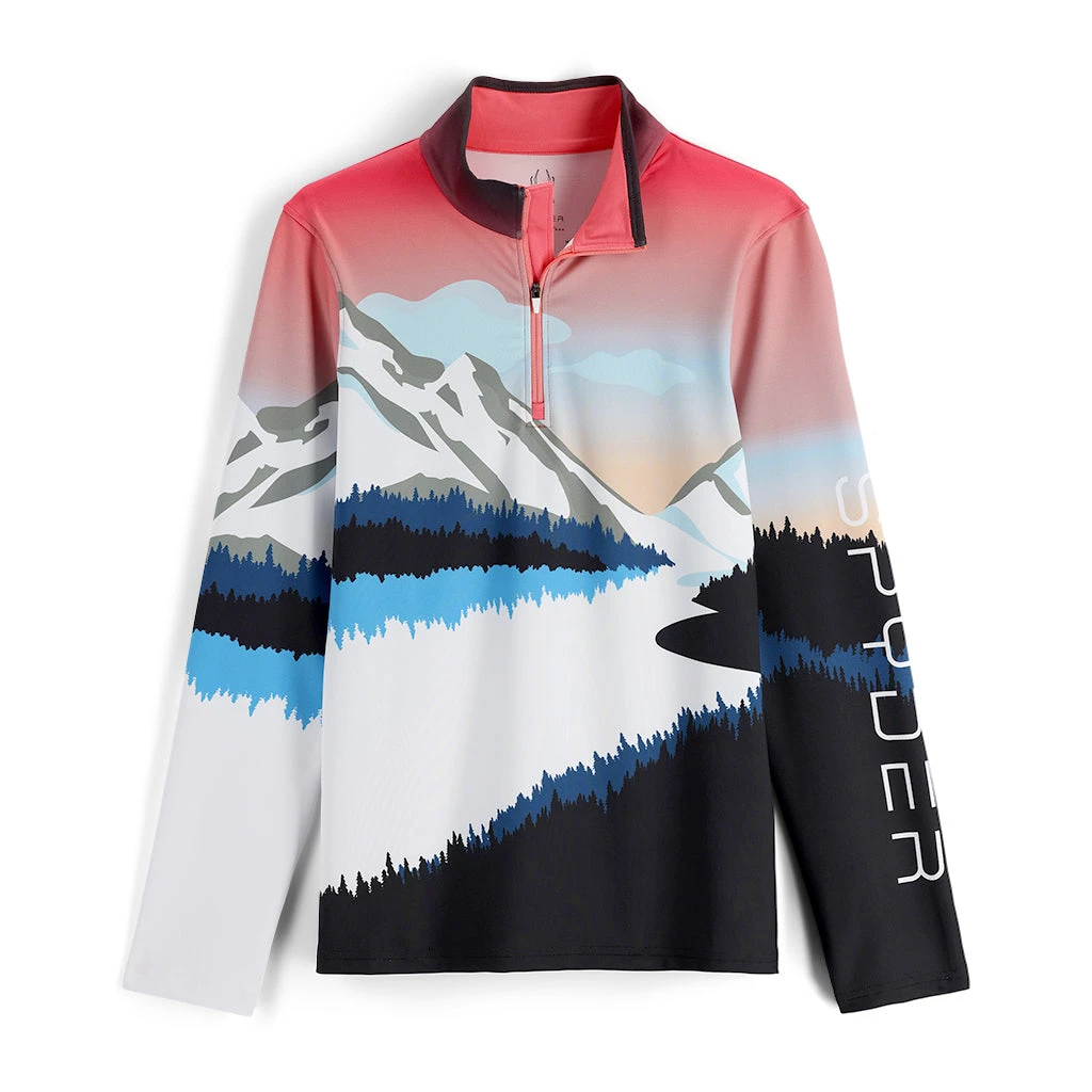 Spyder Womens Sundowner Half Zip - Tropic 1 Spyder Womens Sundowner Half Zip - Tropic