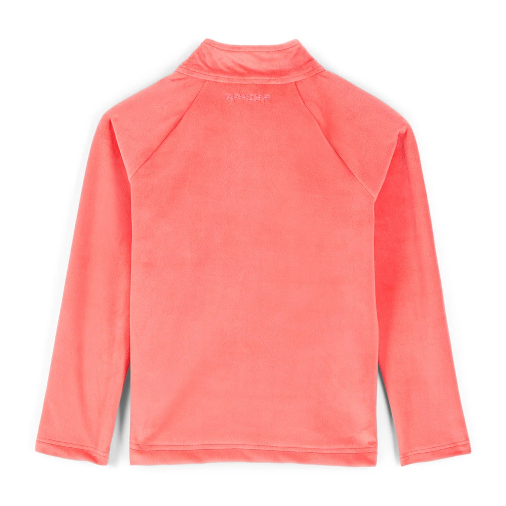 Spyder Big Girls Shimmer Bug Half Zip - Tropic 2 Spyder Big Girls Shimmer Bug Half Zip - Tropic - Image 2