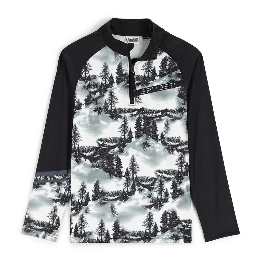 Spyder Big Boys Treeline Half Zip - Tree Line 1 Spyder Big Boys Treeline Half Zip - Tree Line