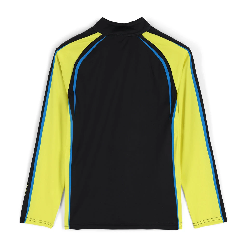 Spyder Big Boys Downhill Half Zip - Black 2 Spyder Big Boys Downhill Half Zip - Black - Image 2