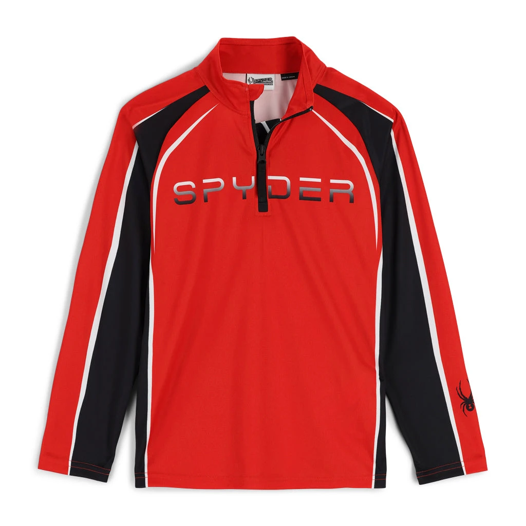 Spyder Big Boys Downhill Half Zip - Volcano 1 Spyder Big Boys Downhill Half Zip - Volcano