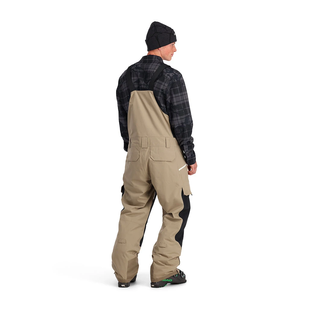 Spyder Mens Terrain Bib - Timber Wolf 3 Spyder Mens Terrain Bib - Timber Wolf - Image 3