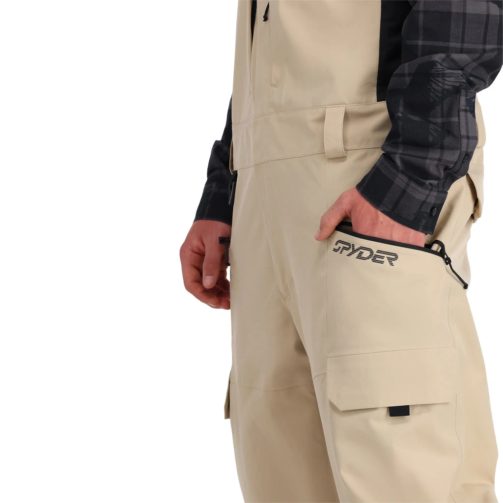 Spyder Mens Terrain Bib - Safari 4 Spyder Mens Terrain Bib - Safari - Image 4