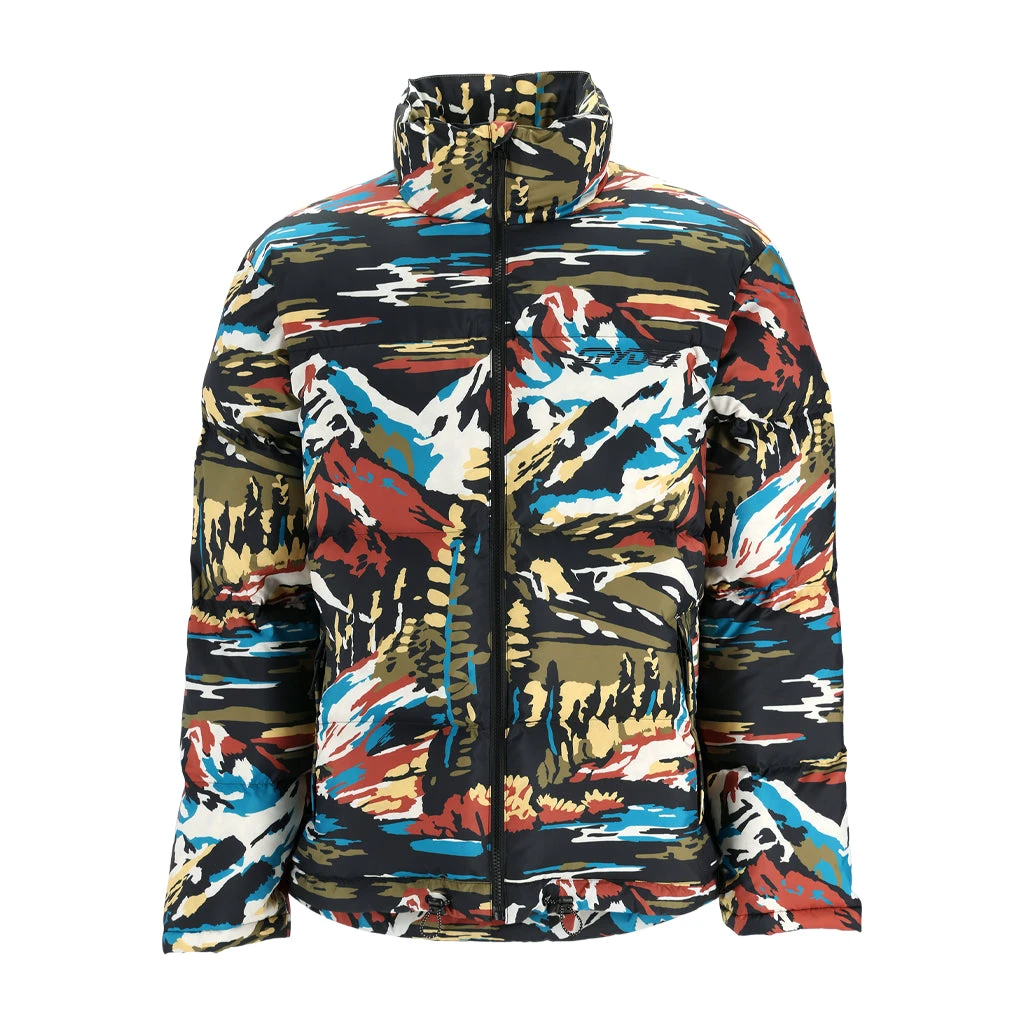 Spyder Mens Windom Jacket - Black Paint By Number 1 Spyder Mens Windom Jacket - Black Paint By Number