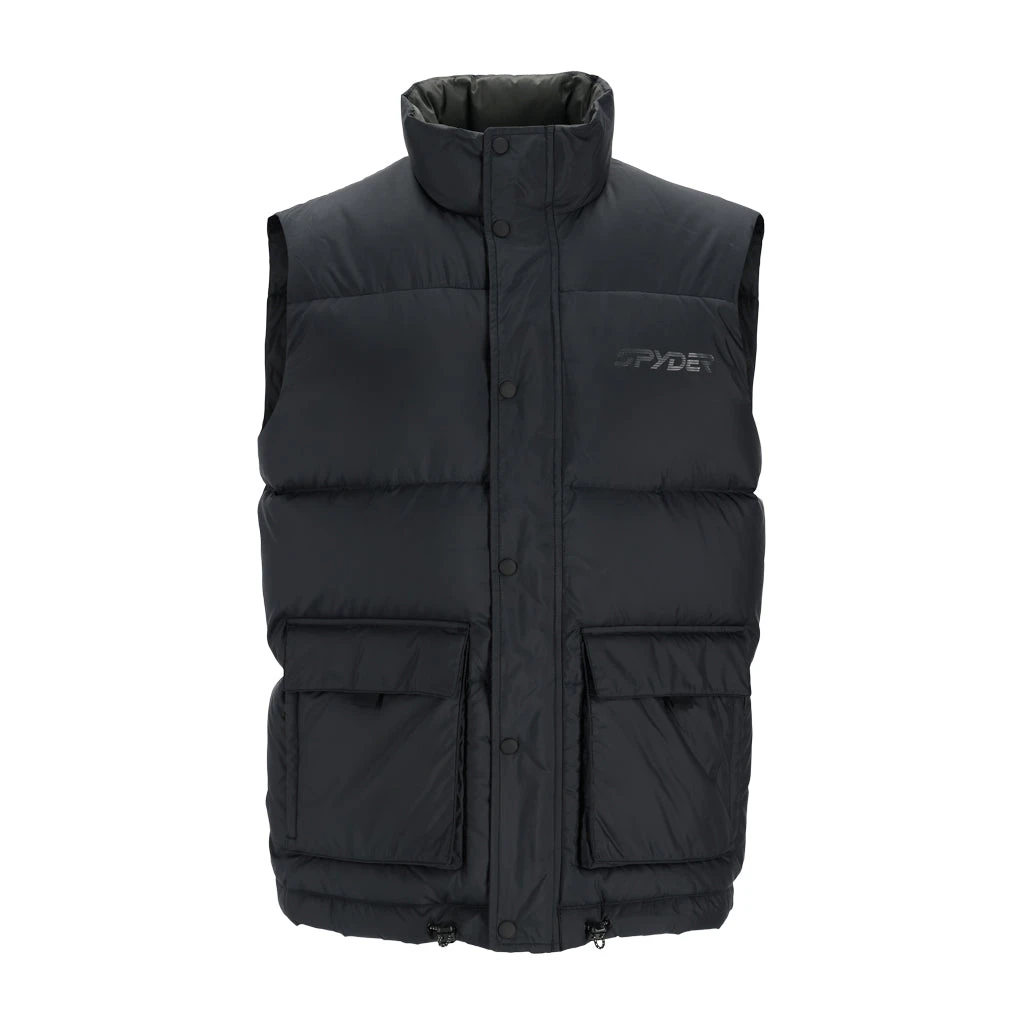 Spyder Mens Windom Vest - Black 1 Spyder Mens Windom Vest - Black