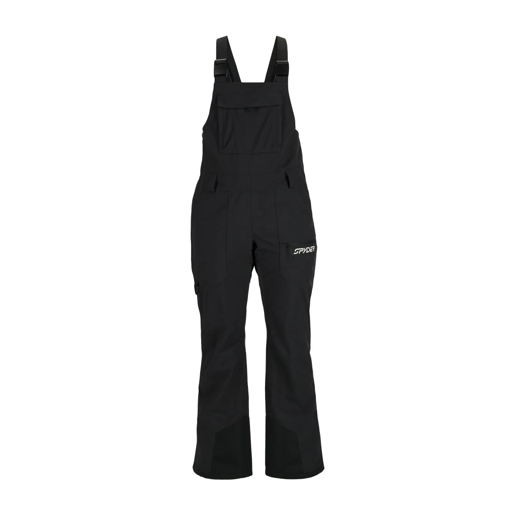 Spyder Womens Terrain Bib - Black 1 Spyder Womens Terrain Bib - Black