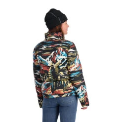 Spyder Womens Windom Jacket - Black Paint By Number 7 Spyder Womens Windom Jacket - Black Paint By Number -Spyder 228816 008 2 wmr42p