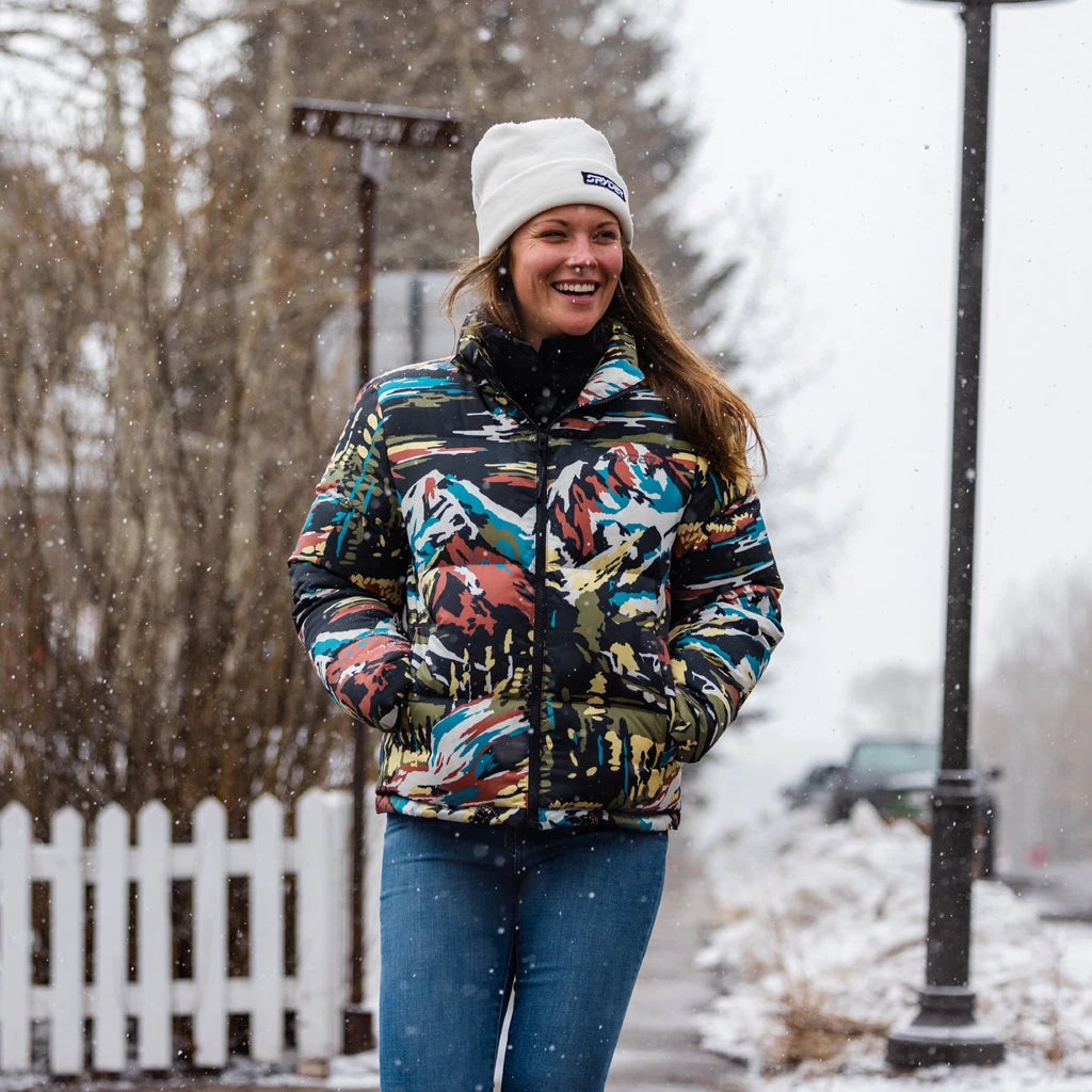 Spyder Womens Windom Jacket - Black Paint By Number 1 Spyder Womens Windom Jacket - Black Paint By Number