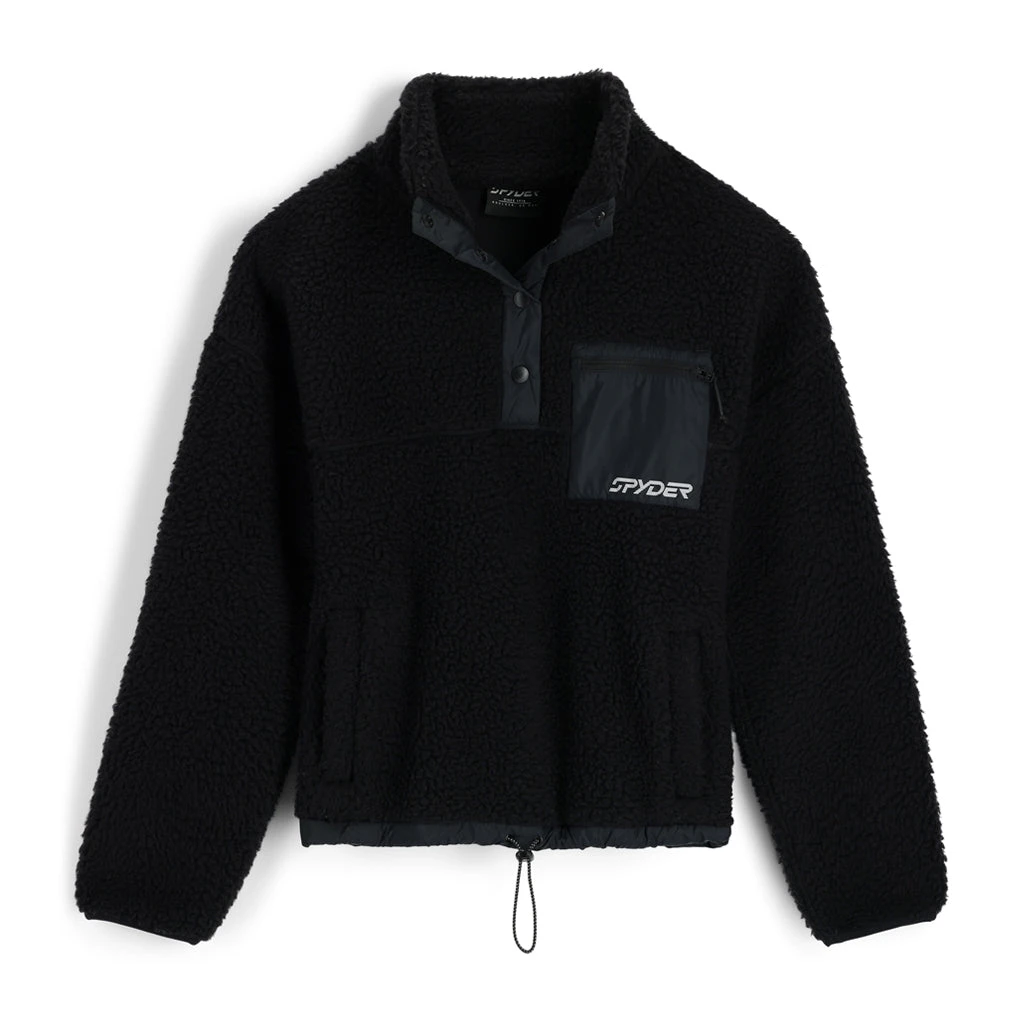 Spyder Womens Sherman Sherpa - Black 1 Spyder Womens Sherman Sherpa - Black