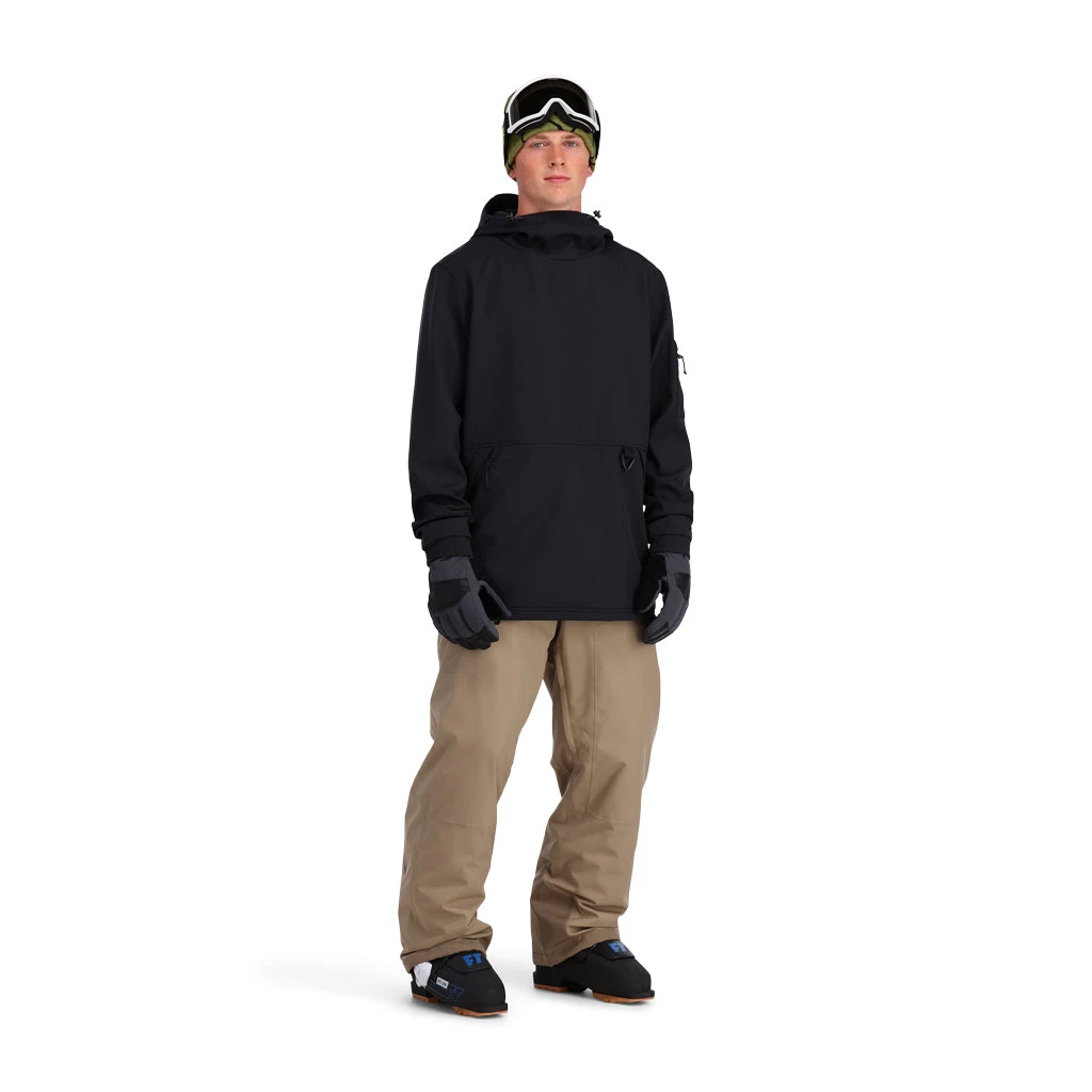 Spyder Mens Tech Pullover - Black 4 Spyder Mens Tech Pullover - Black - Image 4