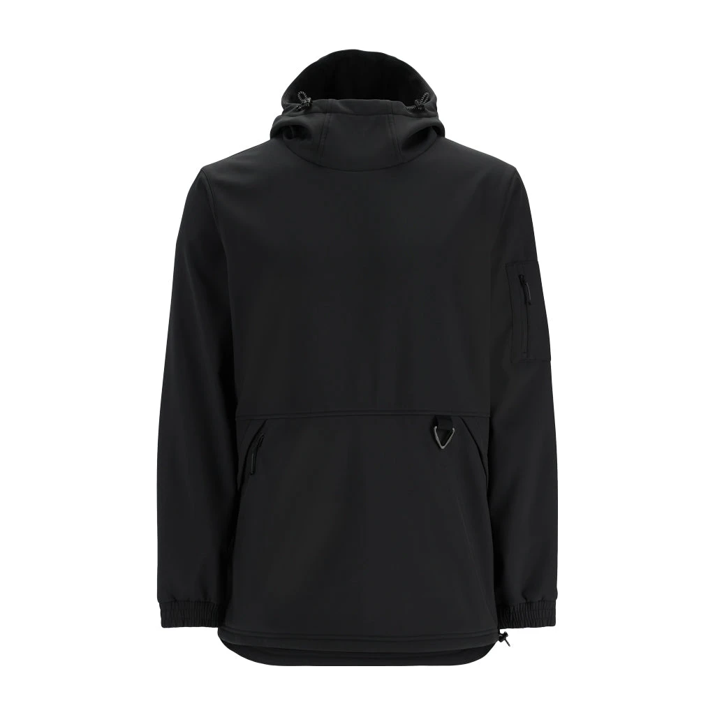 Spyder Mens Tech Pullover - Black 1 Spyder Mens Tech Pullover - Black