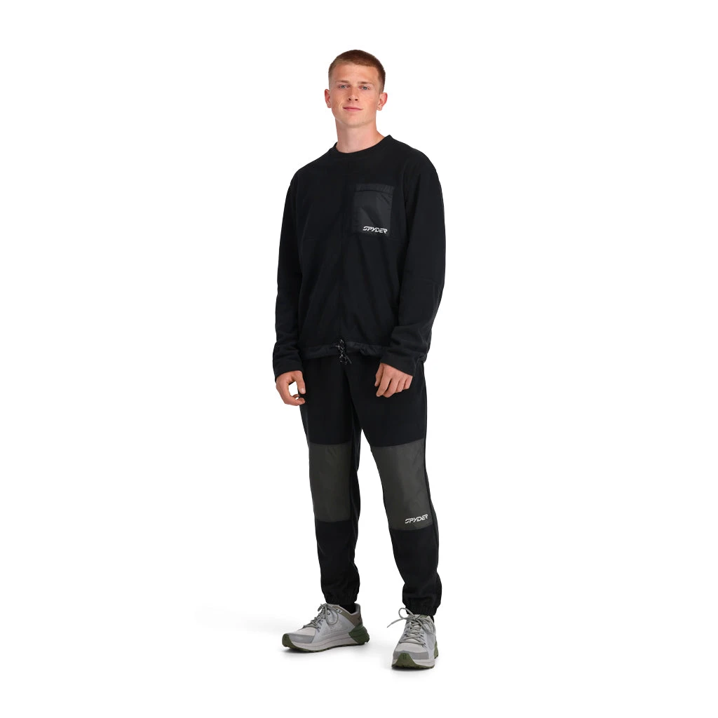 Spyder Mens Lounge Crew - Black 6 Spyder Mens Lounge Crew - Black - Image 6