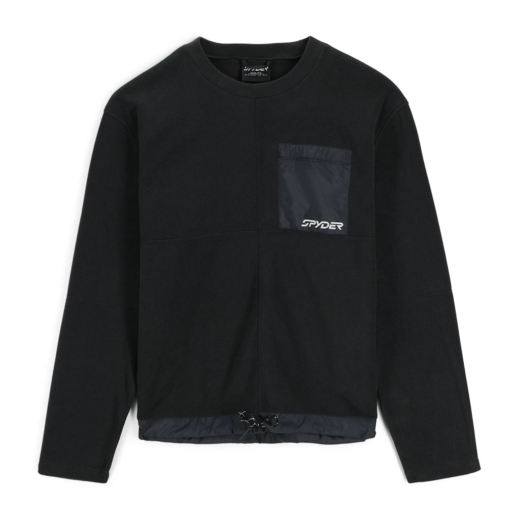 Spyder Mens Lounge Crew - Black 2 Spyder Mens Lounge Crew - Black - Image 2