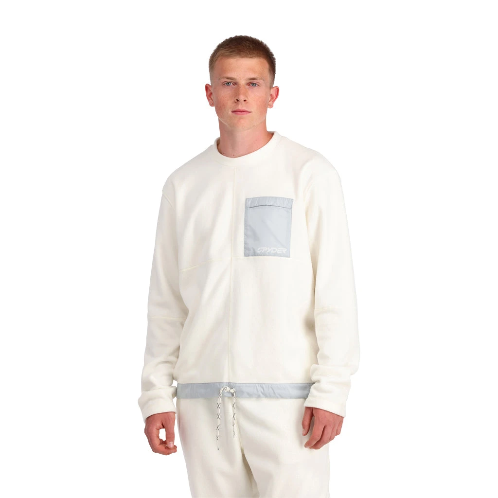 Spyder Mens Lounge Crew - Vanilla Ice 3 Spyder Mens Lounge Crew - Vanilla Ice - Image 3