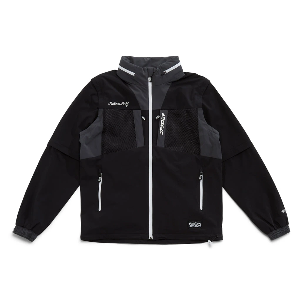 Mens Malbon X Spyder - Black 2 Mens Malbon X Spyder - Black - Image 2