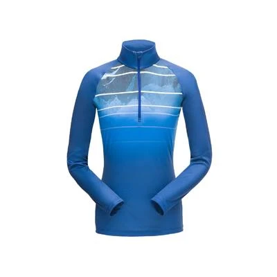 Spyder Showcase MTN Fade Zip T-Neck Women's 2 Spyder Showcase MTN Fade Zip T-Neck Women's - Image 2