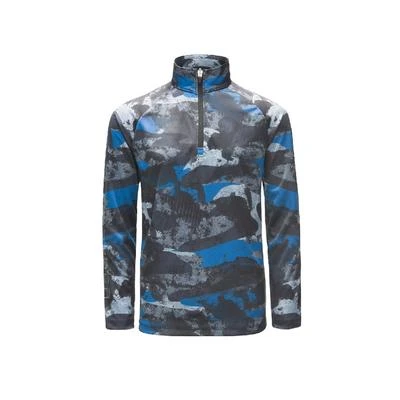 Spyder Limitless Camo Zip T-Neck Boys' 2 Spyder Limitless Camo Zip T-Neck Boys' - Image 2