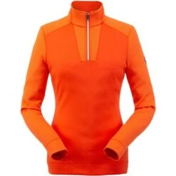 Spyder Drive Zip T-Neck Women's 5 Spyder Drive Zip T-Neck Women's -Spyder 93224 SIZZLE m