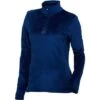 Spyder Shimmer Bug Zip T-Neck Top Women's
