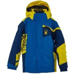 Spyder Mini Challenger Jacket Boys' 4 Spyder Mini Challenger Jacket Boys' -Spyder 93252 OLD GLORYABYSS m