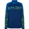 Spyder Peak Zip T-Neck Top Boys'