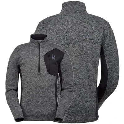 Spyder Bandit Half Zip Fleece Jacket Men's 2 Spyder Bandit Half Zip Fleece Jacket Men's - Image 2