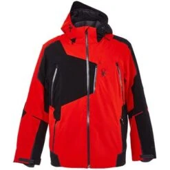 Spyder Leader GTX Jacket Men's 5 Spyder Leader GTX Jacket Men's -Spyder 98136 VOLCANO m