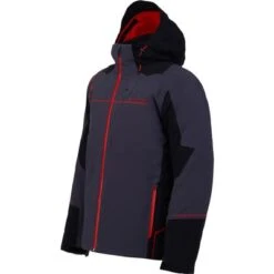 Spyder Titan GTX Insulated Jacket Men's 7 Spyder Titan GTX Insulated Jacket Men's -Spyder 98138 EBONYVOLCANO m